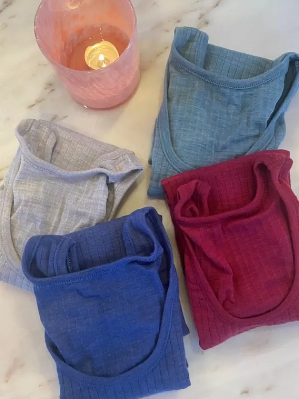 Uldundertøj Til Dame>Termoland Tank Top I Efterårets Nye Farver